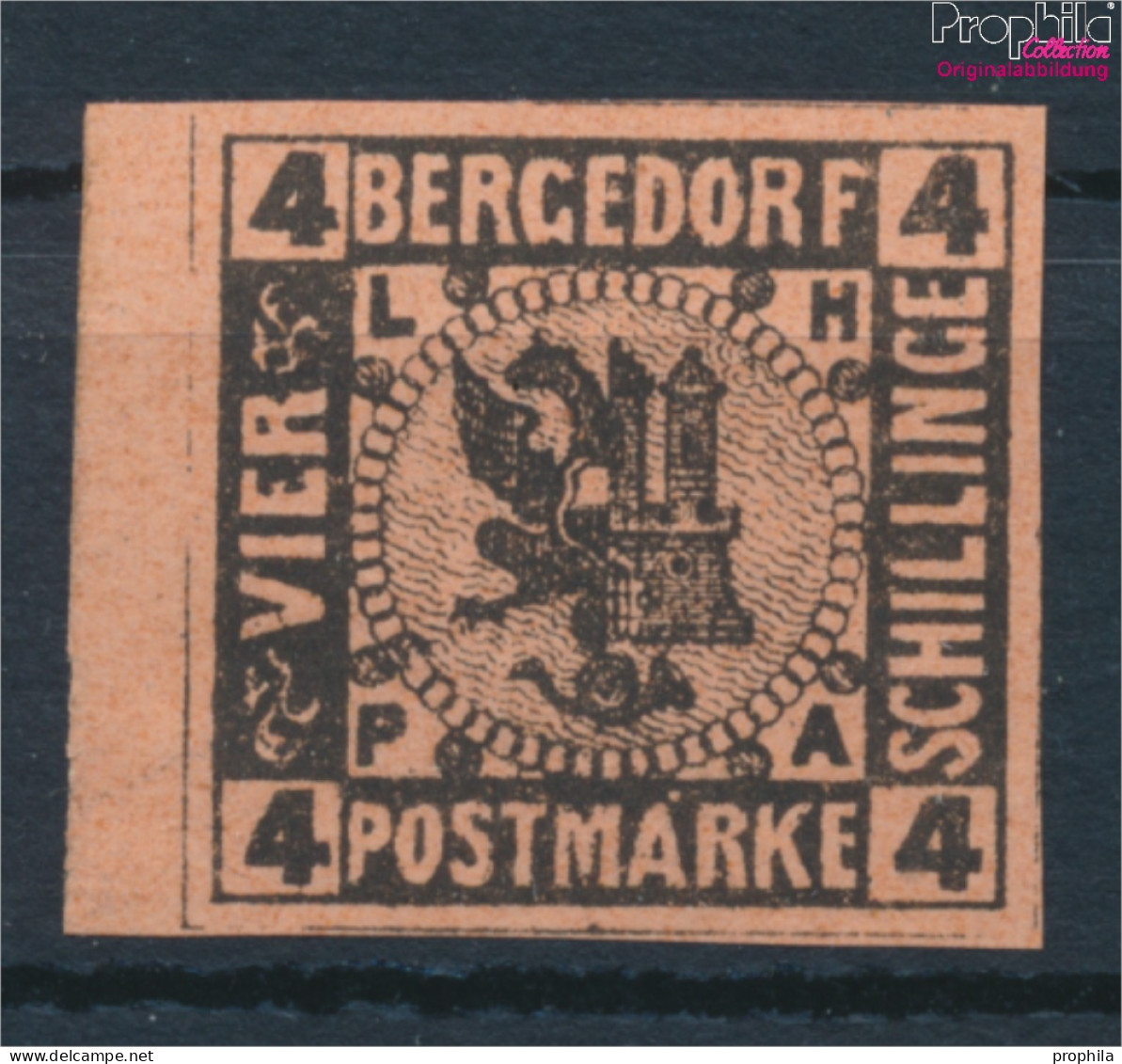 Bergedorf 5ND Neu- Bzw. Nachdruck Postfrisch 1887 Wappen (10348823 - Bergedorf