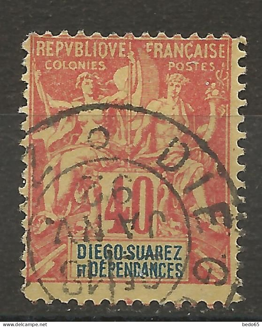 DIEGO-SUAREZ N° 34 Faux Fournier OBL / Used - Used Stamps