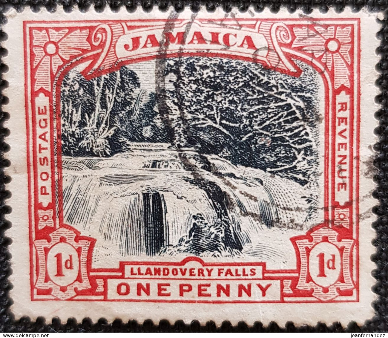 Grande-Bretagne (ex-colonies & Protectorats) > Jamaïque 1901 Llandovery Falls  Stampworld N° 32 - Jamaica (...-1961)