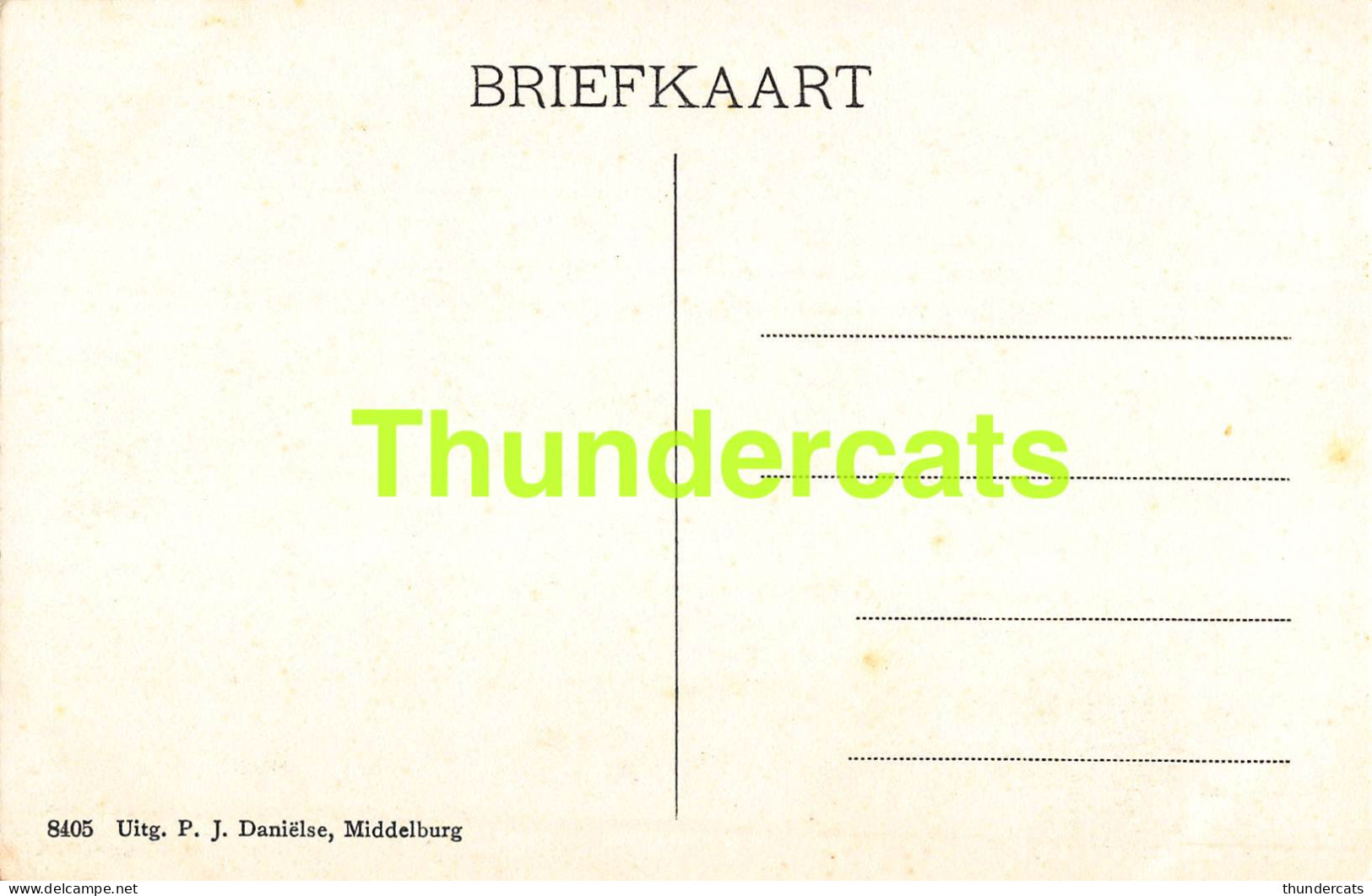 CPA BRESKENS DORPSTRAAT   - Breskens