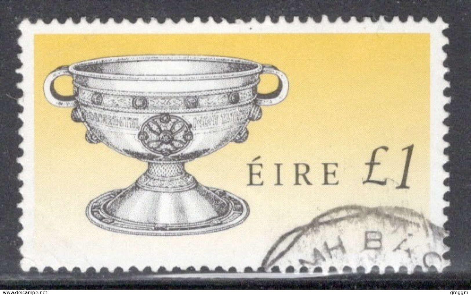 Ireland 1990 Single Stamp From The Irish Art Treasures Set In Fine Used - Gebraucht