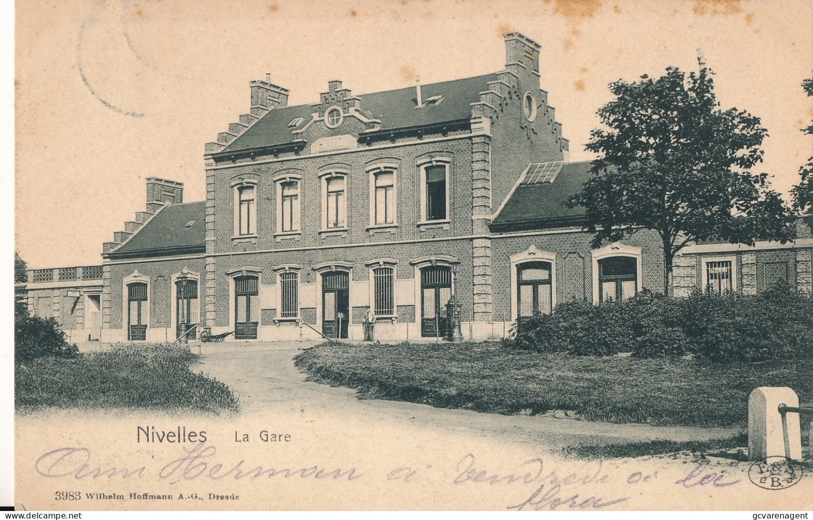 NIVELLES   LA GARE       ZIE  SCANS - Nivelles