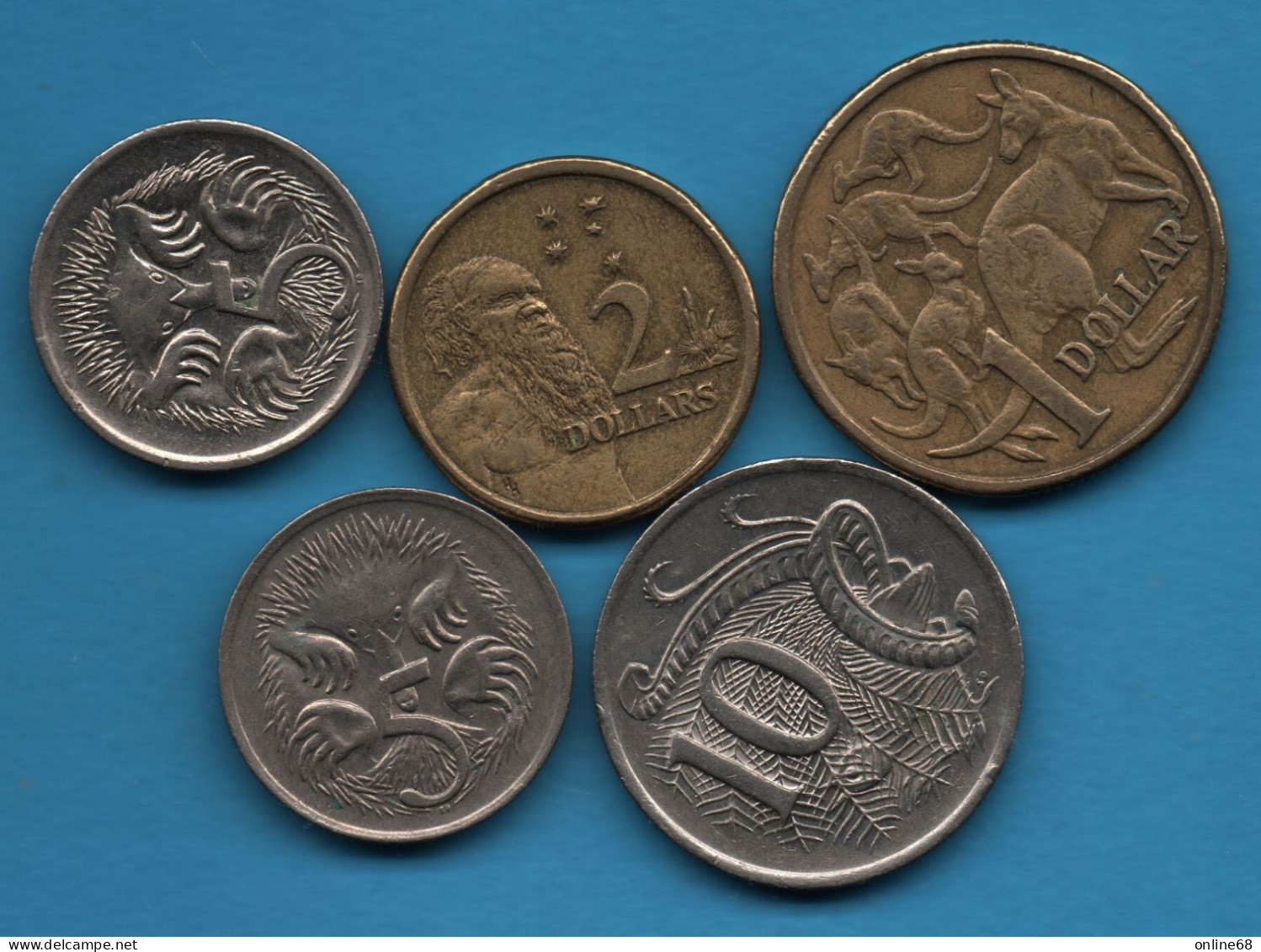 AUSTRALIA LOT MONNAIES 5 COINS - Lots & Kiloware - Coins