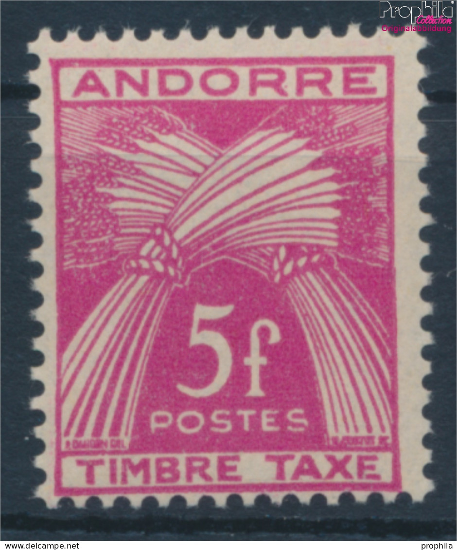 Andorra - Französische Post P37 Postfrisch 1946 Portomarken (10363034 - Ungebraucht