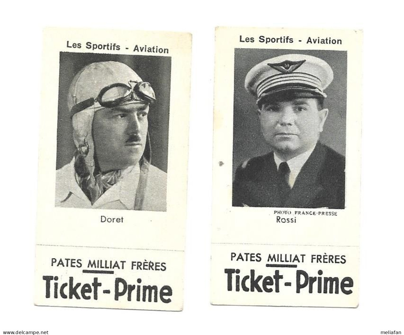 KB331 - IMAGE PATES MILLIAT - AVIATION - MAURICE ROSSI - MARCEL DORET - Andere & Zonder Classificatie