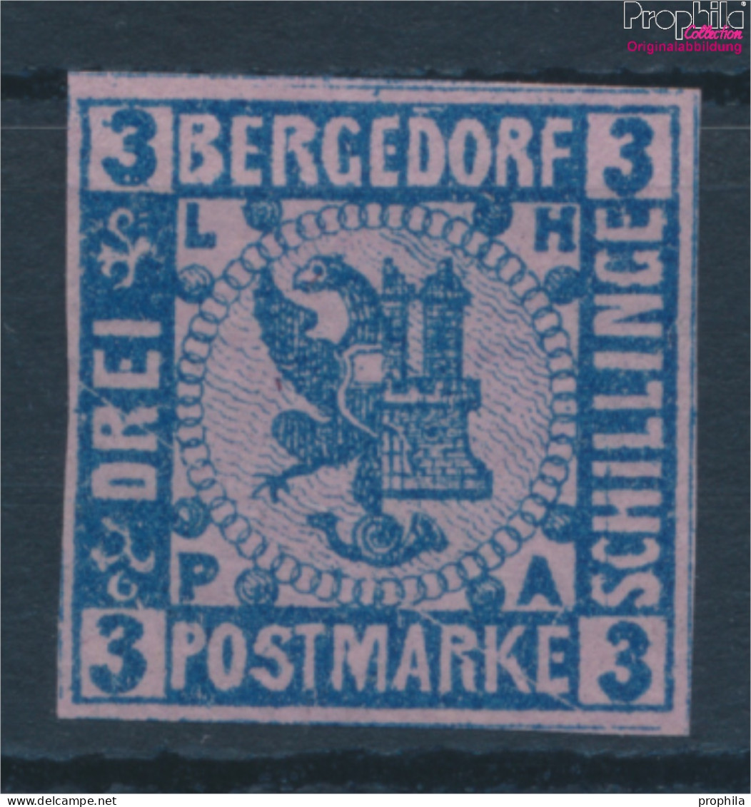 Bergedorf 4ND Neu- Bzw. Nachdruck Postfrisch 1887 Wappen (10342273 - Bergedorf