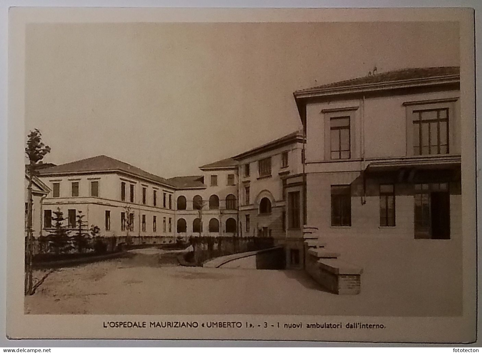 Torino - Ospedale Mauriziano Umberto I° - Lotto 3 Cart 1.Nuovi Ambulatori 2.Sala Degli Infermi 3.Sala Operatoria - Gezondheid & Ziekenhuizen