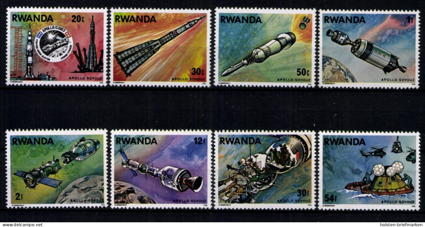 Ruanda, MiNr. 835-842, Postfrisch - Other & Unclassified