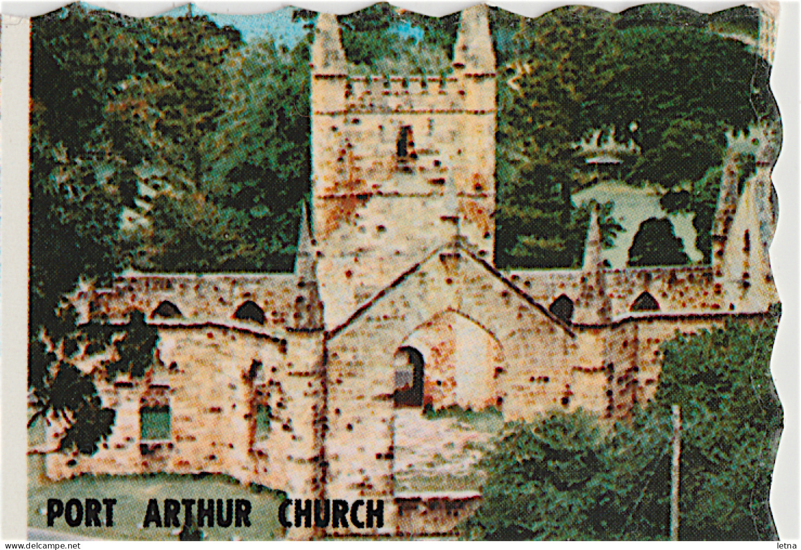 Australia TASMANIA TAS Multiviews Of Penal Prison PORT ARTHUR Nucolorvue PAC1 Postcard C1970s - Port Arthur