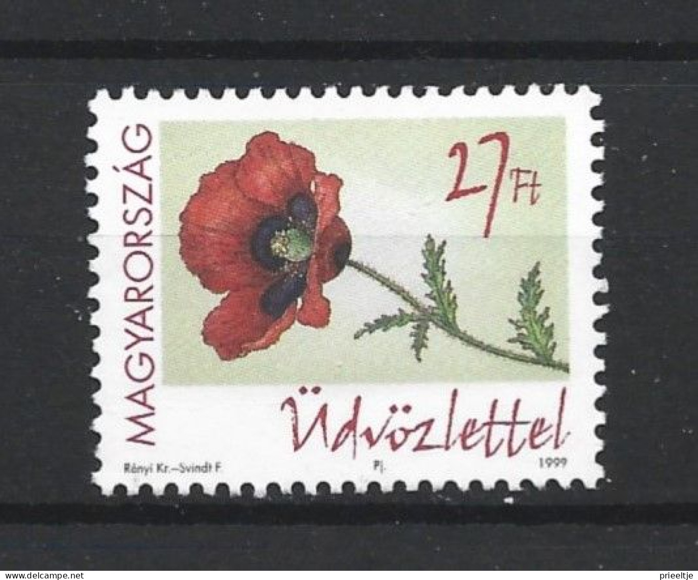 Hungary 1999 Flower Y.T. 3684 (0) - Used Stamps