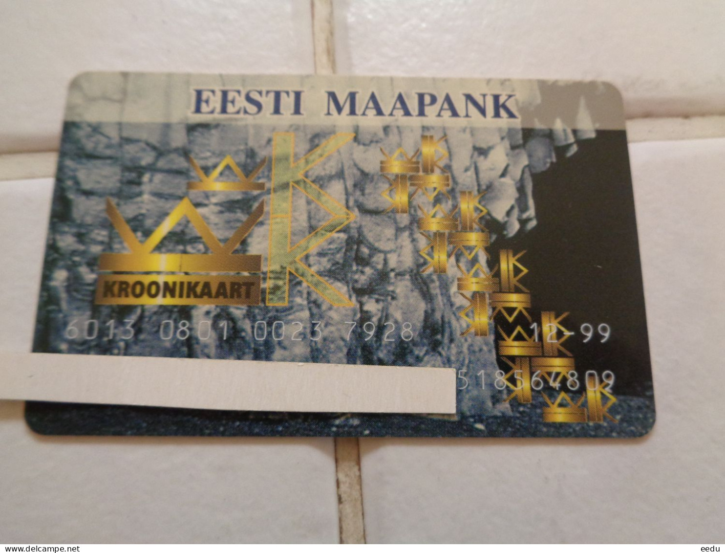 Estonia Bank Card - Tarjetas De Crédito (caducidad Min 10 Años)