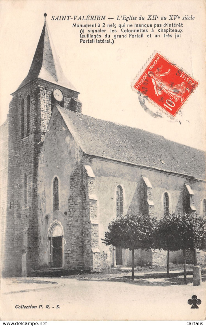 89-SAINT VALERIEN-N°3875-D/0397 - Saint Valerien