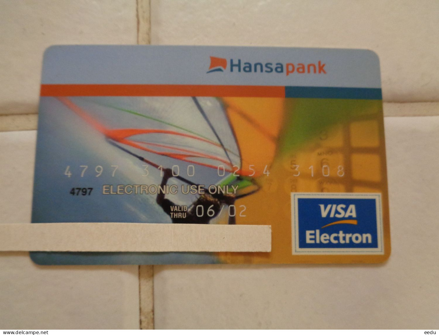 Estonia Bank Card - Tarjetas De Crédito (caducidad Min 10 Años)