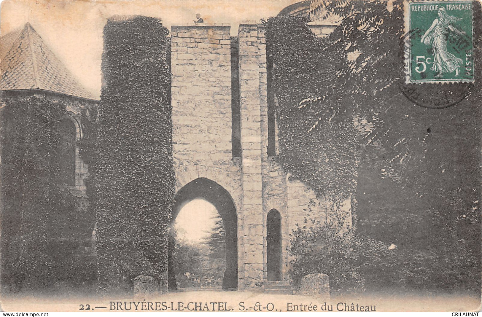 91-BRUYERES LE CHATEL-N°T2938-B/0175 - Bruyeres Le Chatel