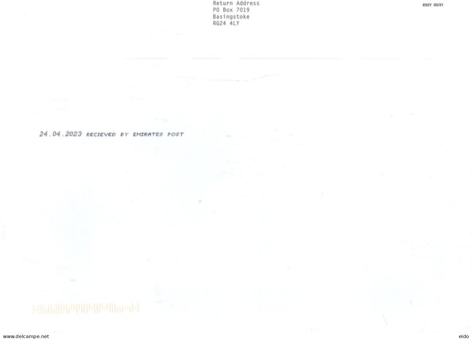 GREAT BRITAIN, 2023 - POSTAGE PAID COVER TO DUBAI. - Lettres & Documents