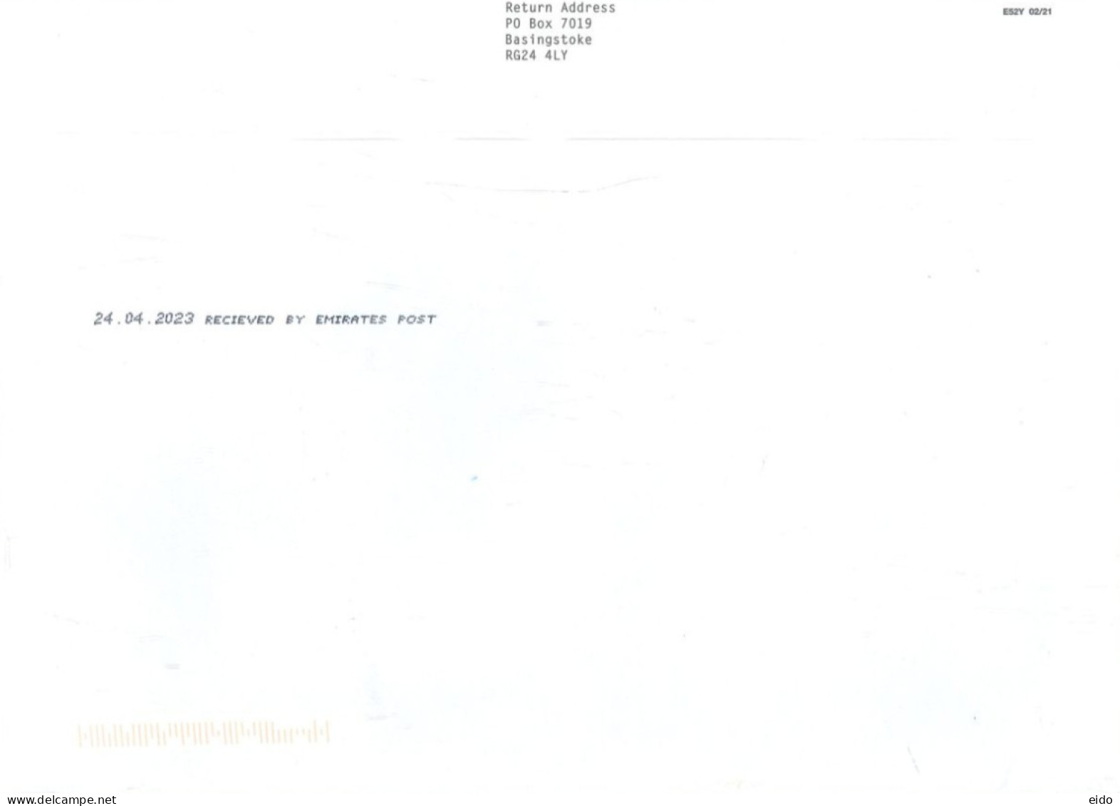 GREAT BRITAIN, 2023 - POSTAGE PAID COVER TO DUBAI. - Brieven En Documenten