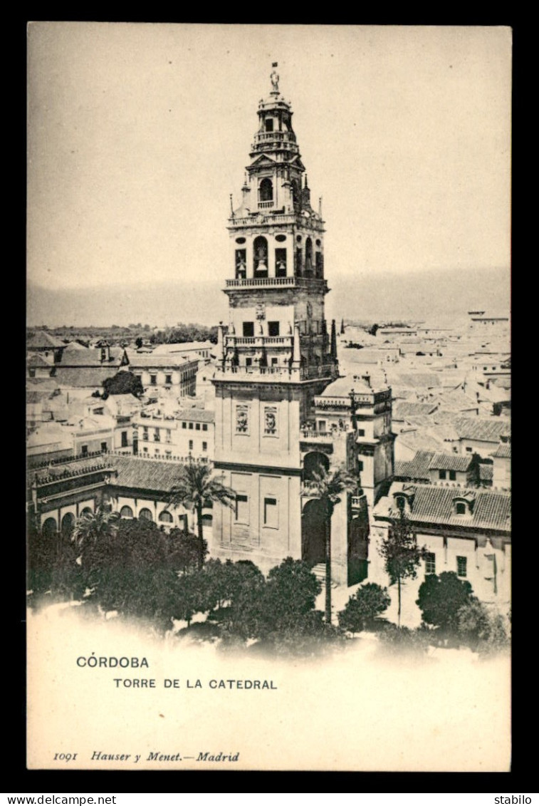 ESPAGNE - CORDOBA - TORRE DE LA CATEDRAL - Córdoba