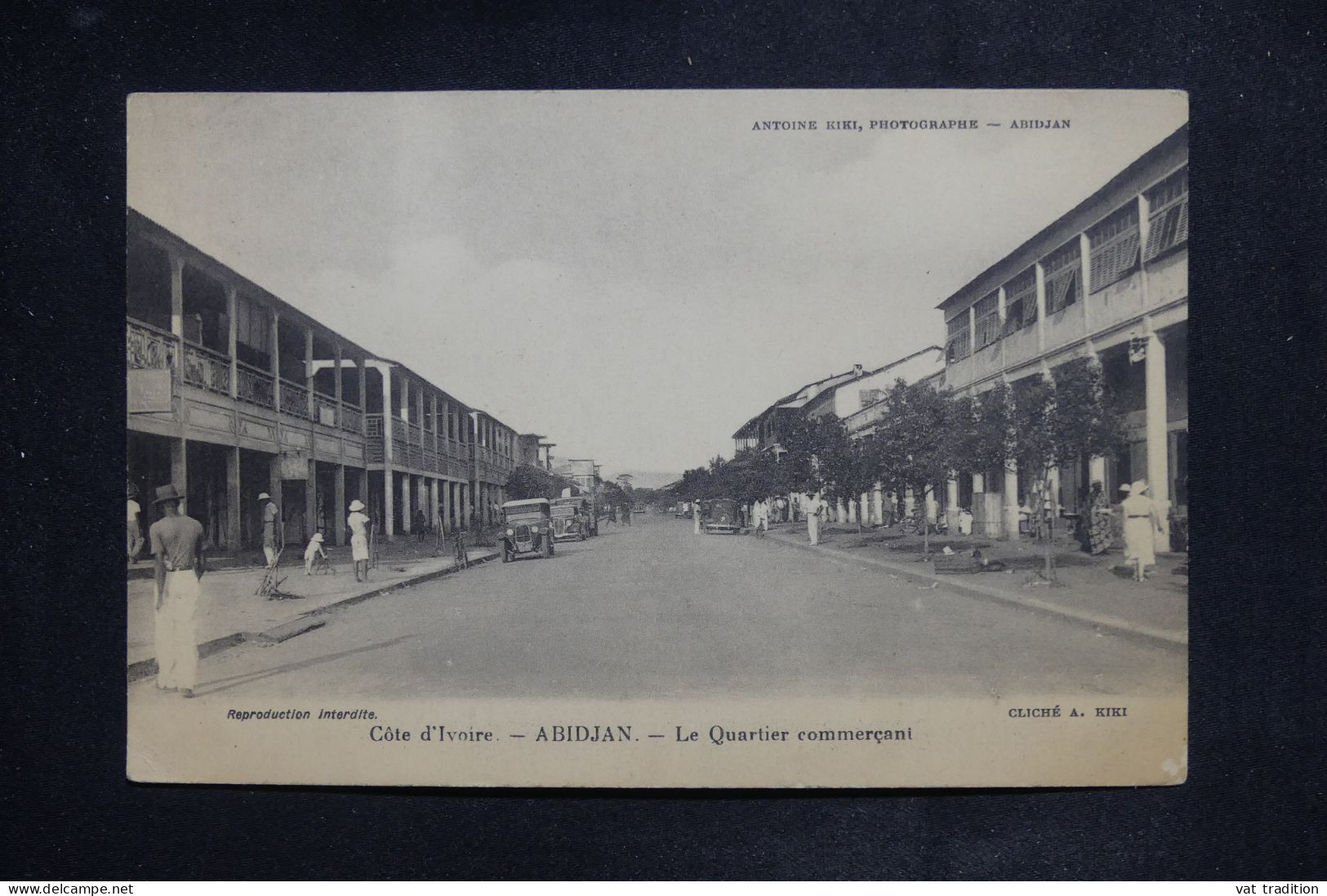 CÔTE D'IVOIRE - Affranchissement De Abidjan Sur Carte Postale Pour Marseille En 1937 - L 150956 - Brieven En Documenten