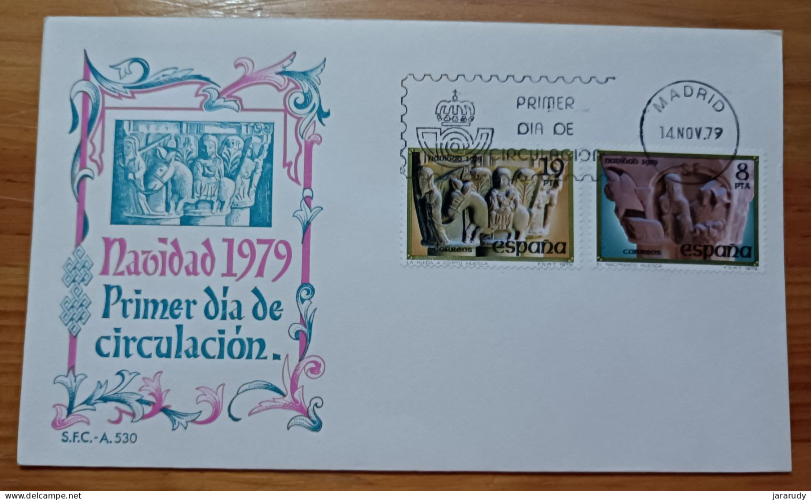 ESPAÑA NAVIDAD 1979 FDC/SPD MNH - FDC