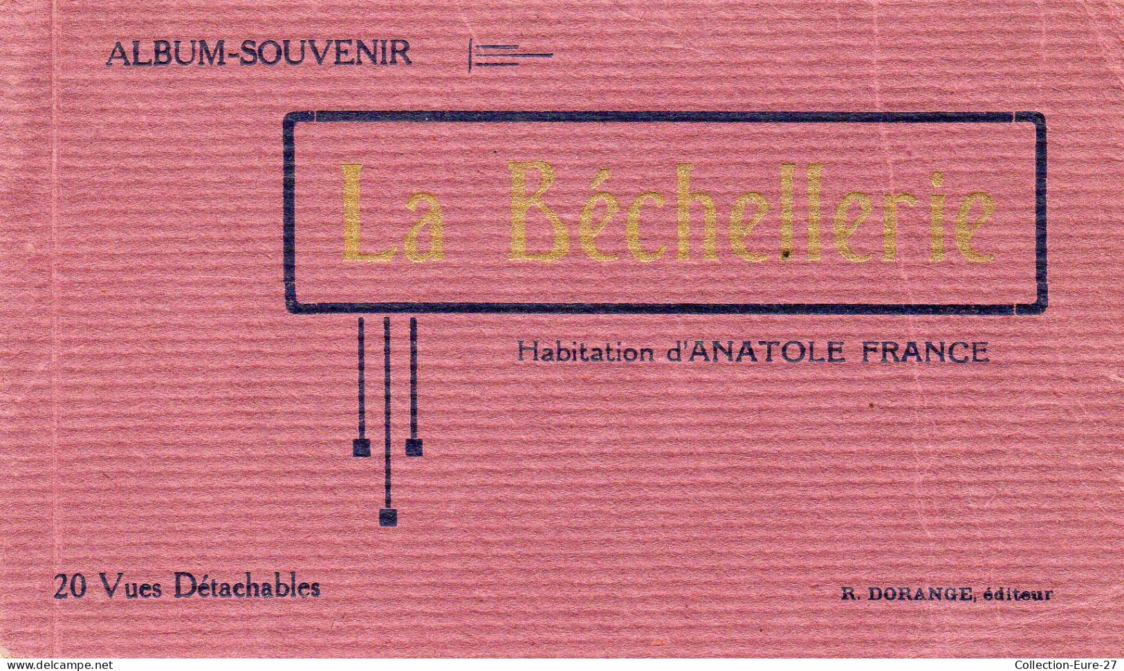 (29/03/24) 37-CPA SAINT CYR SUR LOIRE - LA BECHELLERIE - CARNET COMPLET DE 20 CPA - Saint-Cyr-sur-Loire