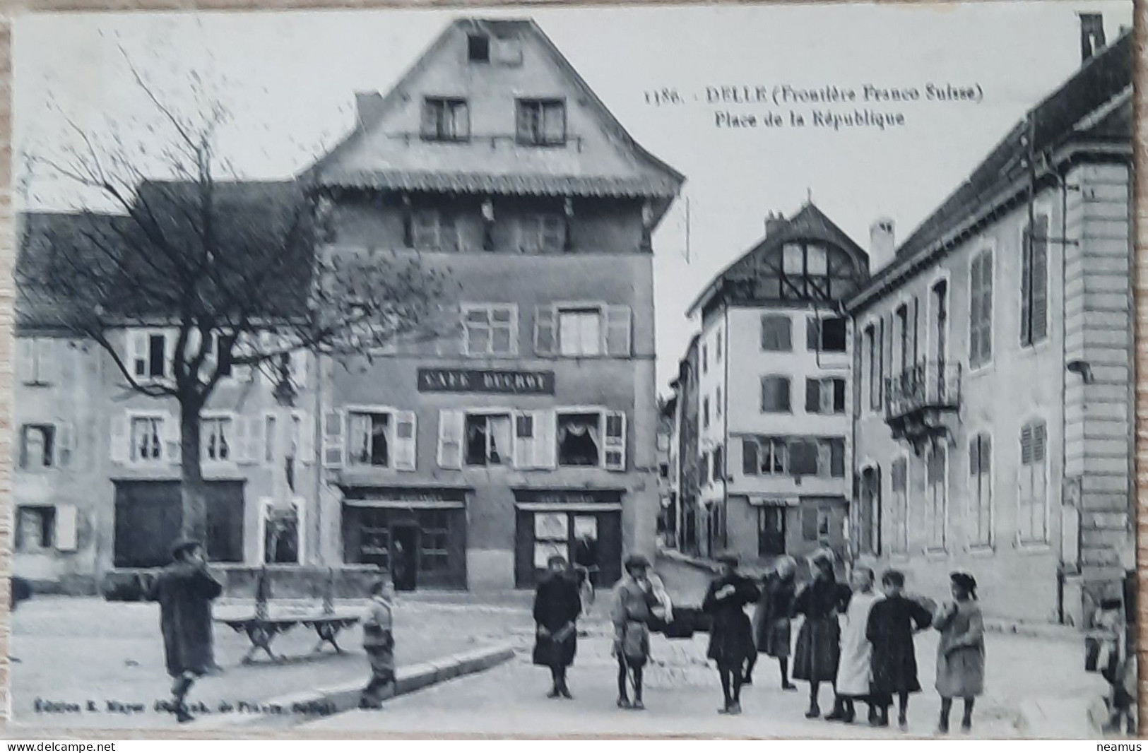 Territoire De Belfort Delle (Frontière Franco Suisse) Place De La République - Delle