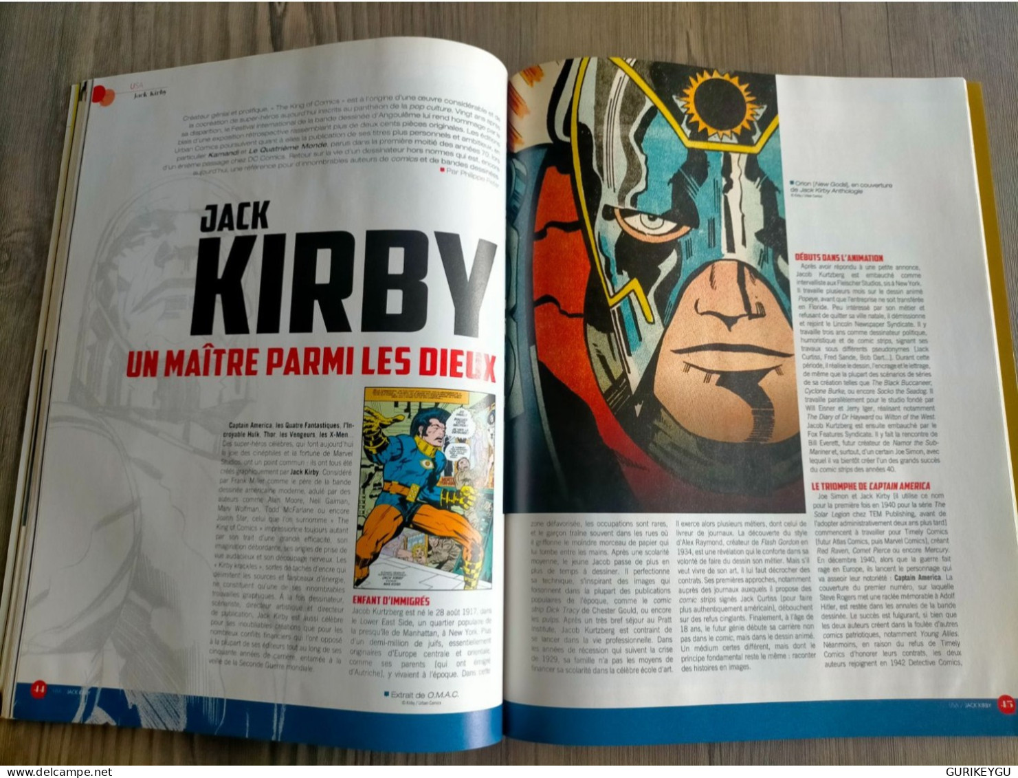 dBD nº 90 Rahan Fils des âges farouches CHERET LECUREUX JACK KIRBY LEHMAN JEAN VALHARDI spirou BARBE ROUGE TBE 2015