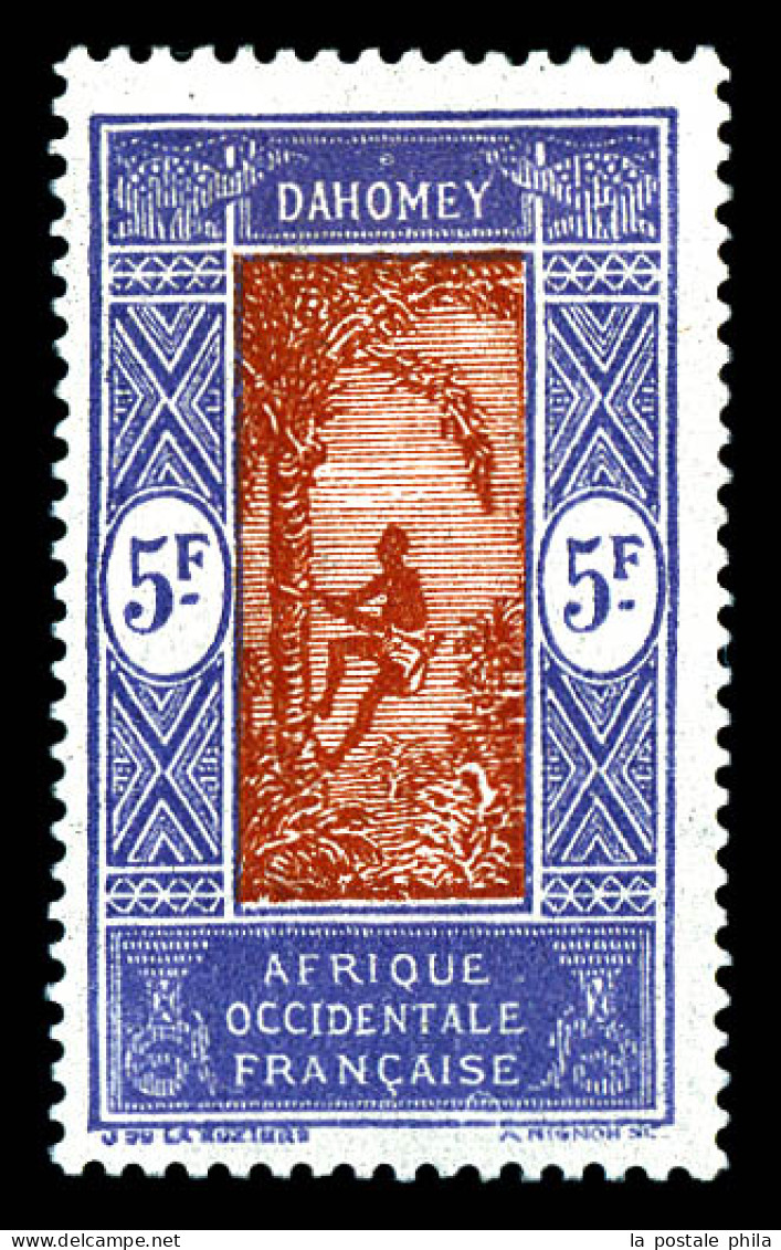 N°83b, Sans Surcharge. SUP. R. (signé Robineau/certificat)  Qualité: *  Cote: 750 Euros - Unused Stamps