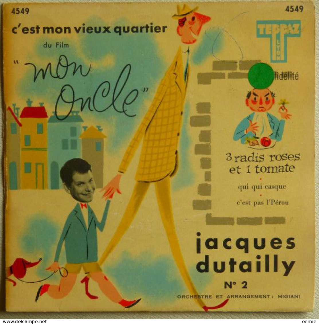 MON ONCLE  MUSIQUE DU FILM DE JACQUES TATI - Filmmusik