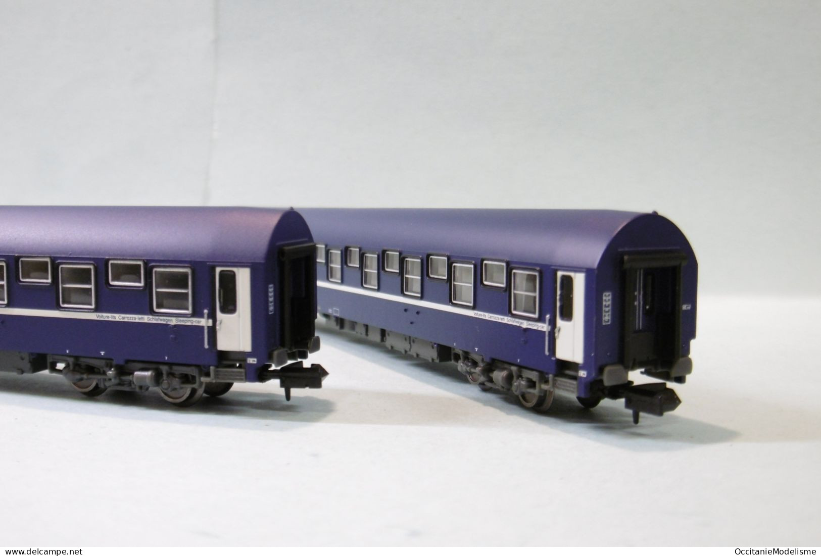 Arnold - Coffret 2 Voitures Lits T2 Casquette SNCF ép. V Réf. HN4342 Neuf N 1/160 - Voitures Voyageurs