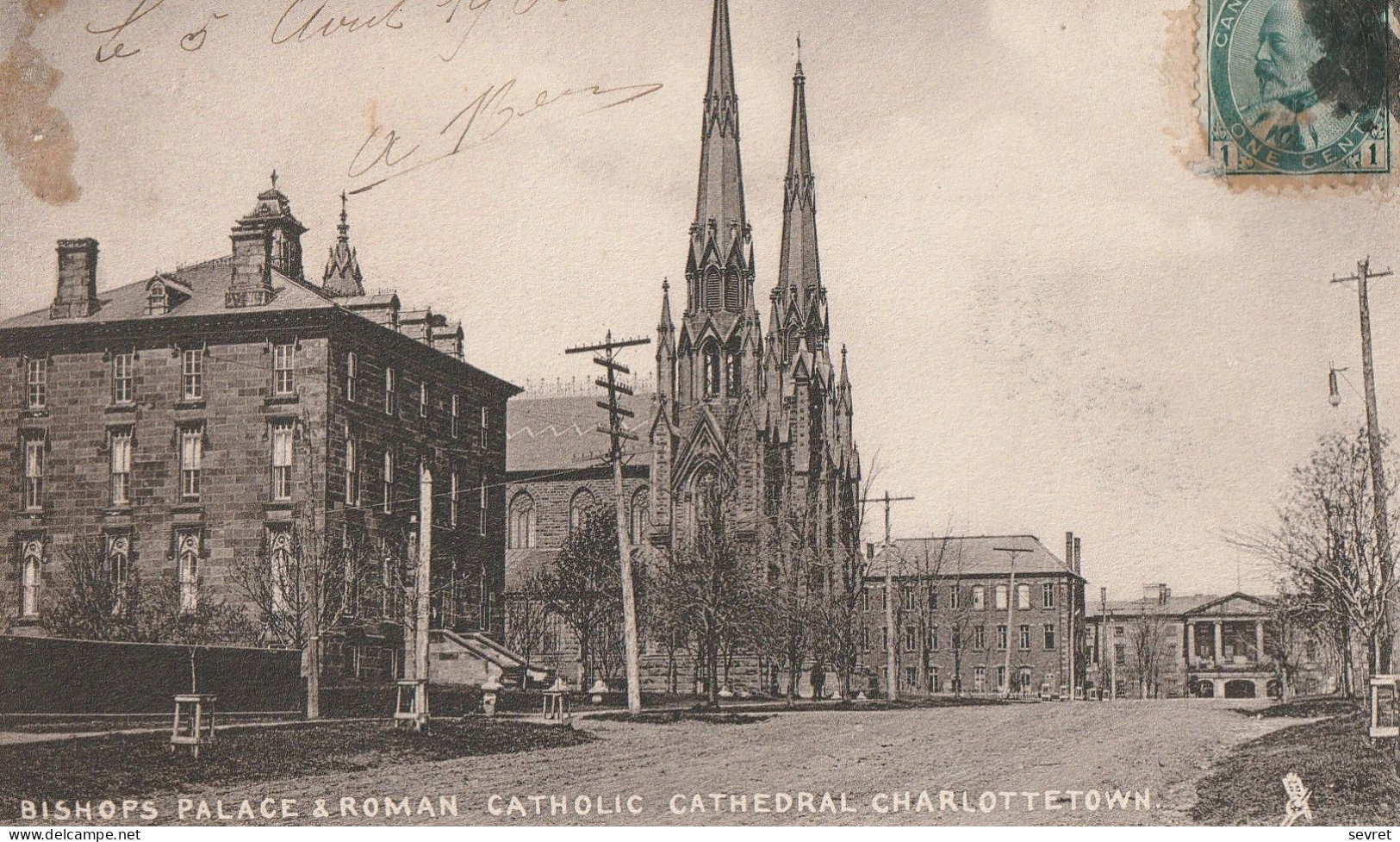 BISHOPS PALACE 1ROMAN CATHOLIC CATHEDRAL CHARLOTTETOWN - Charlottetown