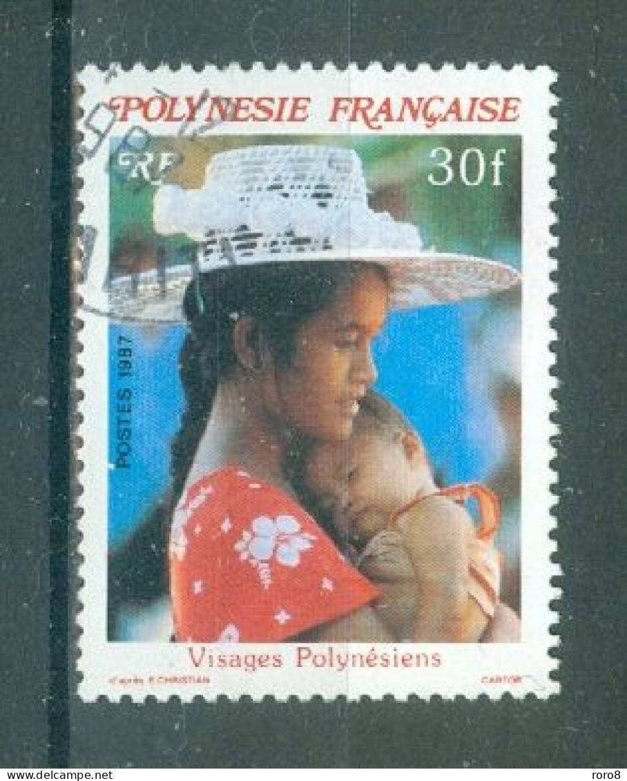 POLYNESIE - N°273 Oblitéré.  - Visages Polynésiens (III). - Used Stamps