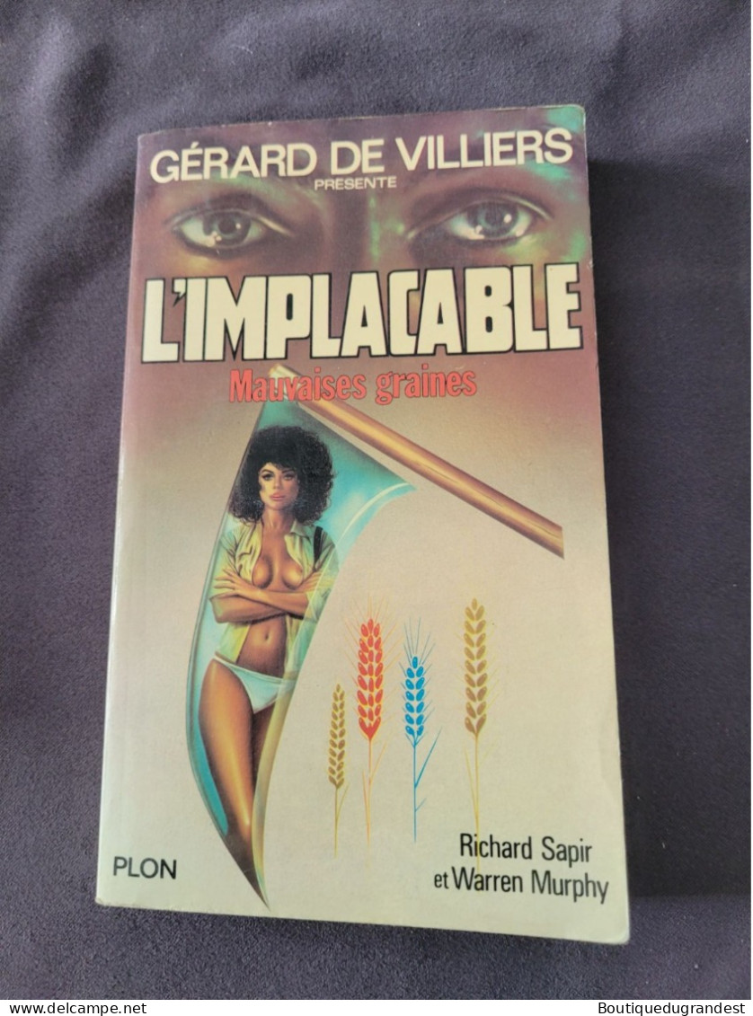 Roman L IMPLACABLE N* 21 - Gerard De Villiers