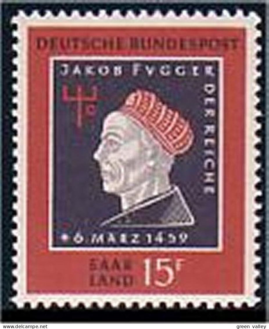 779 Sarre Jakob Fugger Le Riche Merchant MNH ** Neuf SC (SAA-26b) - Joodse Geloof