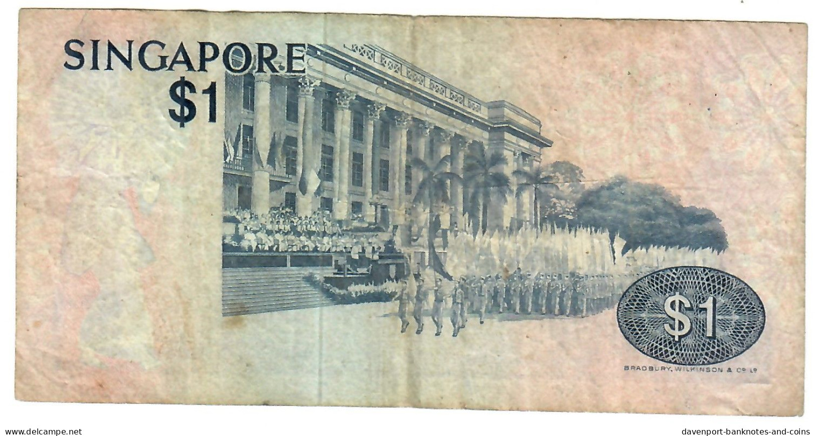 Singapore 1 Dollar 1976 F "Sen" - Singapore