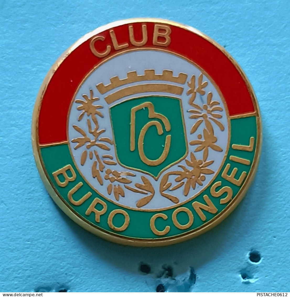 Pin's Club Euro Conseil Serie Limitée à 500 Exemplaires - Administraties