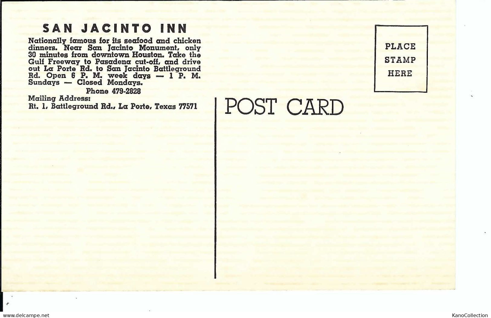 San Jacinto Inn, Houston, Texas, Nicht Gelaufen - Houston