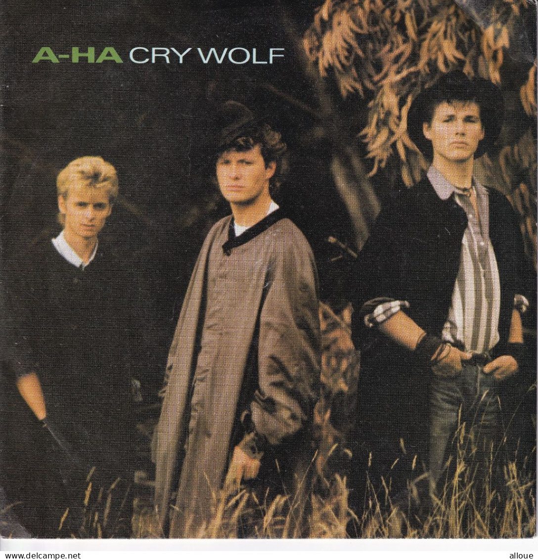 A-HA - SG UK 1986 - CRY WOLF - MAYBE, MAYBE - Rock