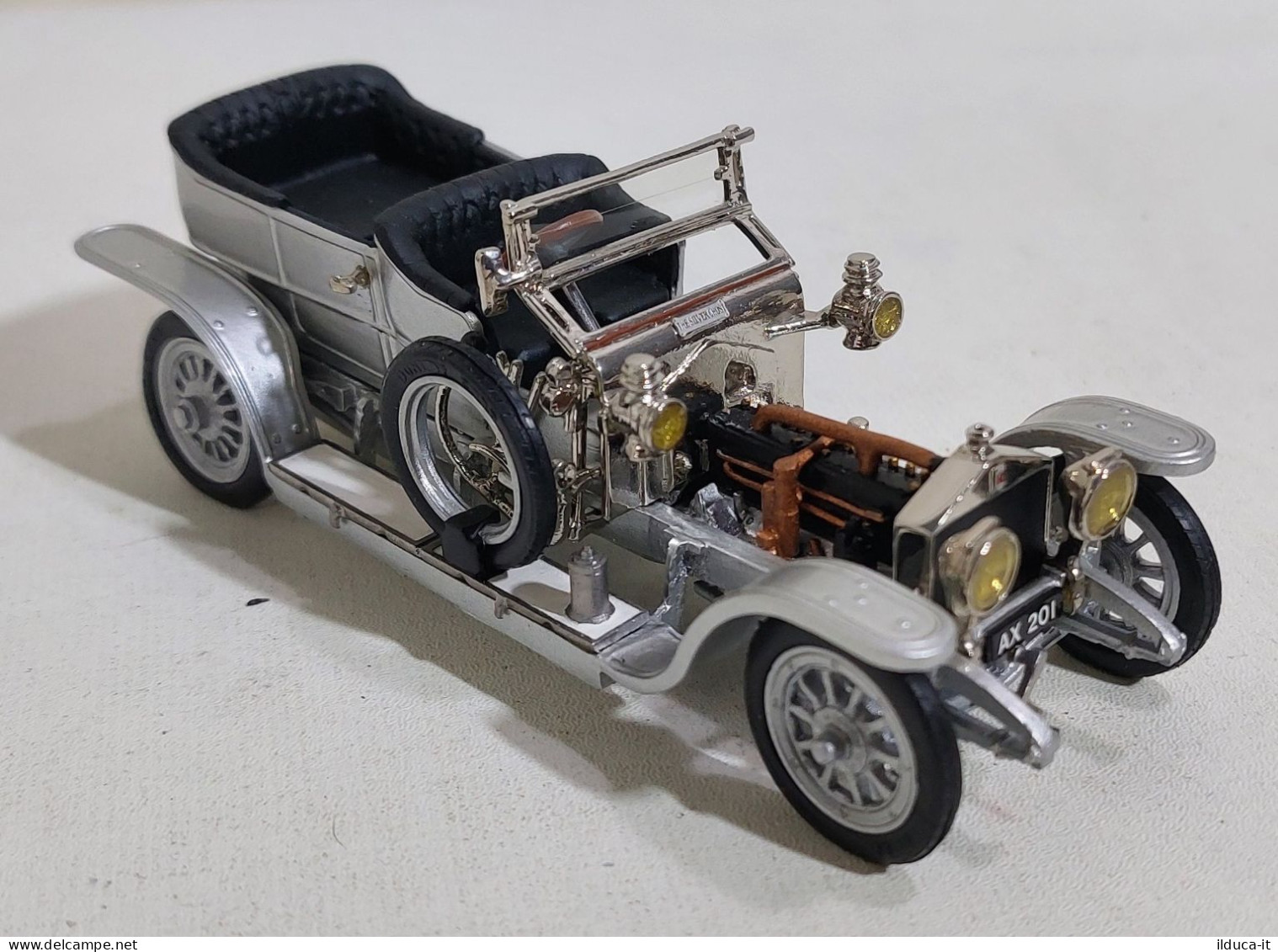 60683 TOP MARQUES 1/43 N. 90 - Rolls Royce 40/50 HP The Silver Ghost 1907 - Other & Unclassified