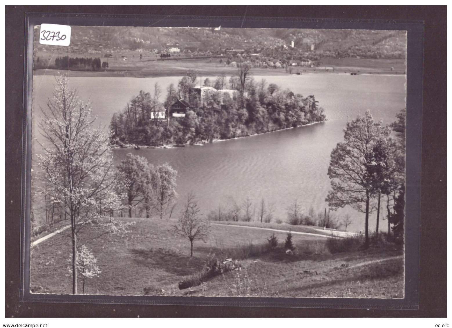 GRÖSSE 10x15cm - LAUERZ - INSEL SCHWANAU - TB - Lauerz