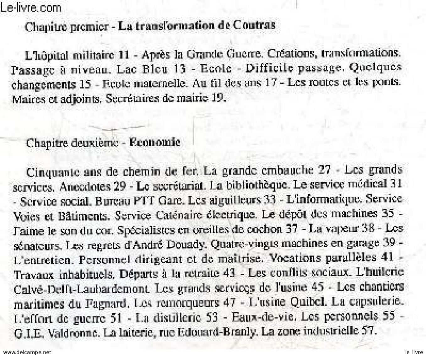 Coutras Corterate - Edition Originale Numérotée N°3/400, Destiné Aux Souscripteurs- La Traversee Du XXe Siecle- La Trans - Aquitaine