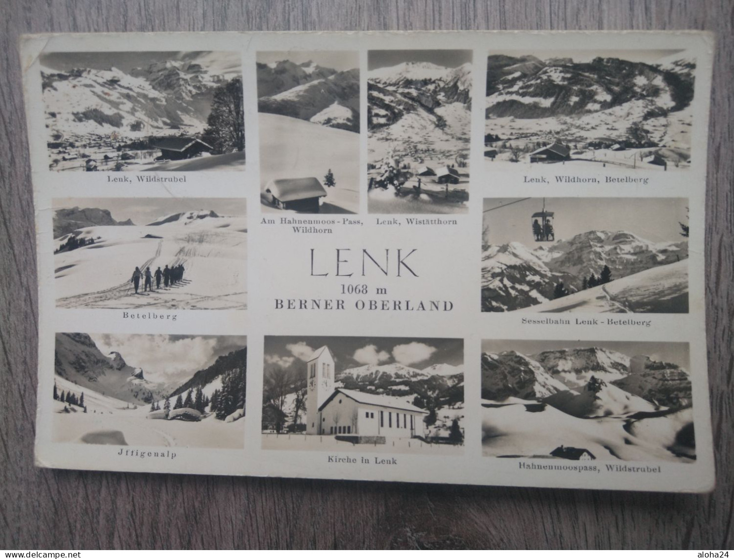 SUISSE LENK BERNER OBERLAND MULTI VUES - 10827 - Lenk Im Simmental