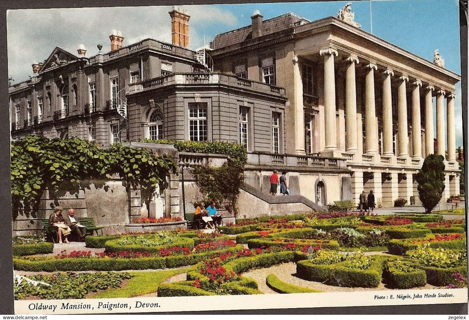 Paignton, Devon - Oldway Mansion - Lovely Place For Reading Newspapers In The Garden - Paignton