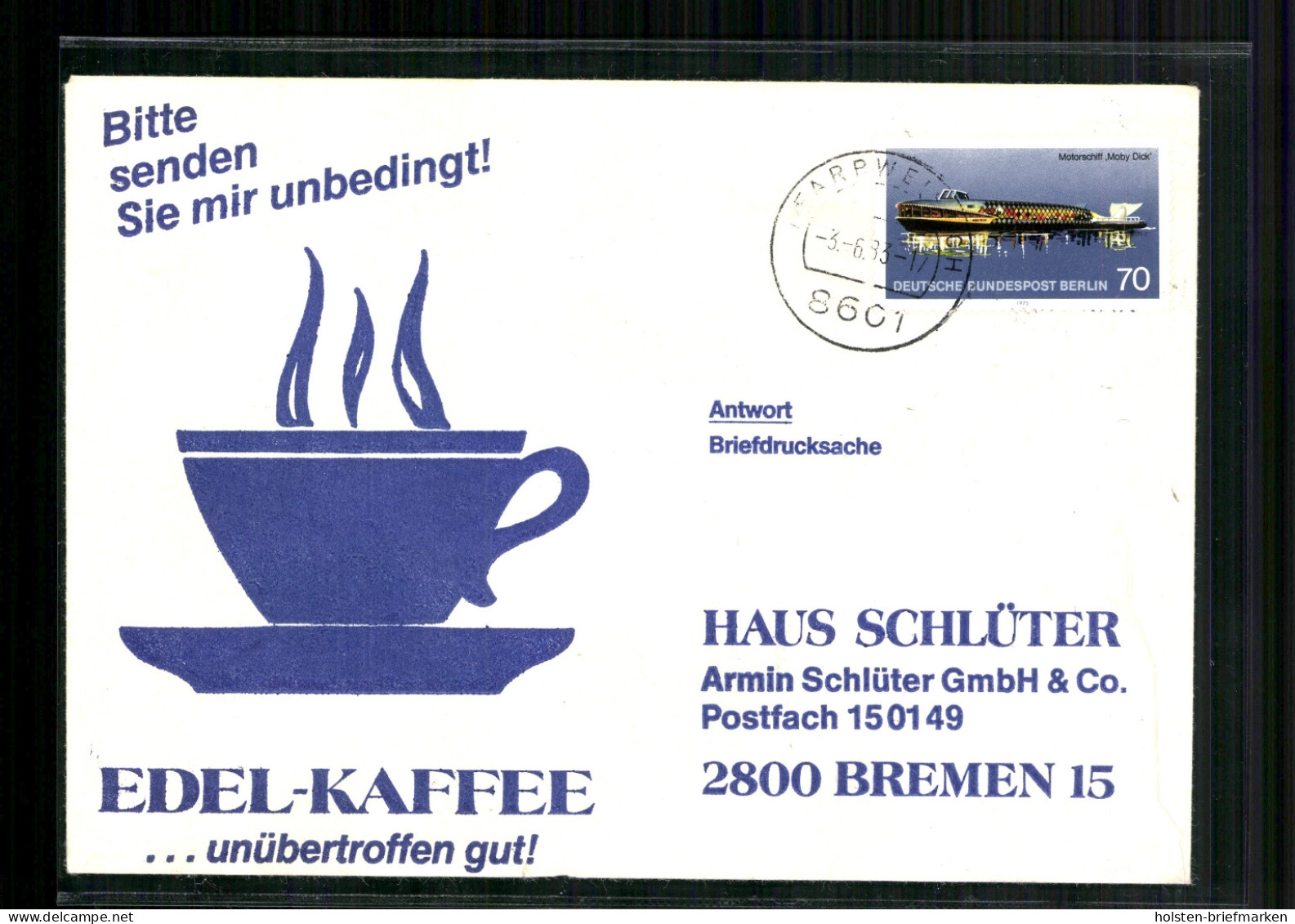 Berlin, MiNr. 487 Auf Briefdrucksache - Covers & Documents