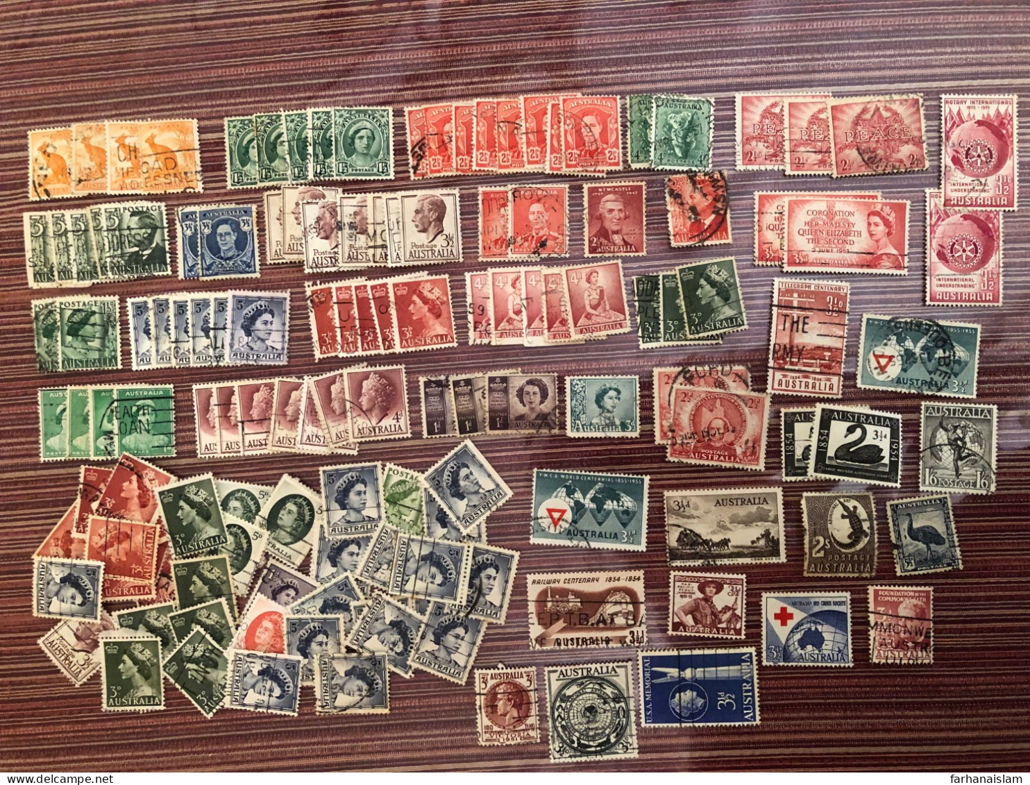 Australia Used Stamp Collection Commemorative Definitive $5 $2 Others - Oblitérés