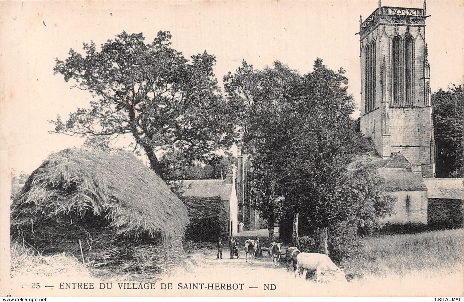 29-SAINT HERBOT-N°T2946-G/0183 - Saint-Herbot