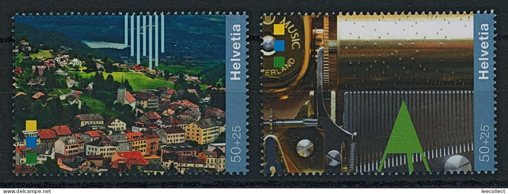 Suisse - 2017 - Tag Der Briefmarke • Sainte Croix - Blockausschnitte - Postfrisch ** - Nuevos