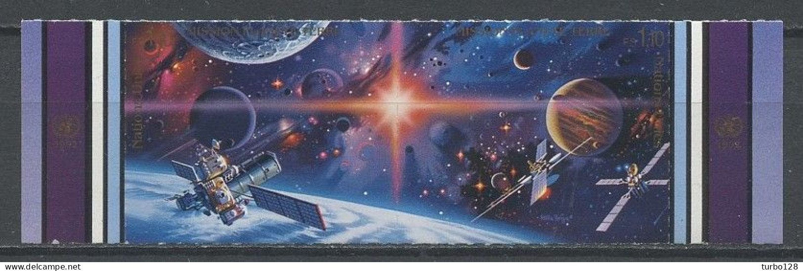 N.U. GENEVE 1992 N° 231/232 ** Neufs MNH Superbes C 5 € Espace Space Mission Planète Terre Satellite Lune Mars - Unused Stamps