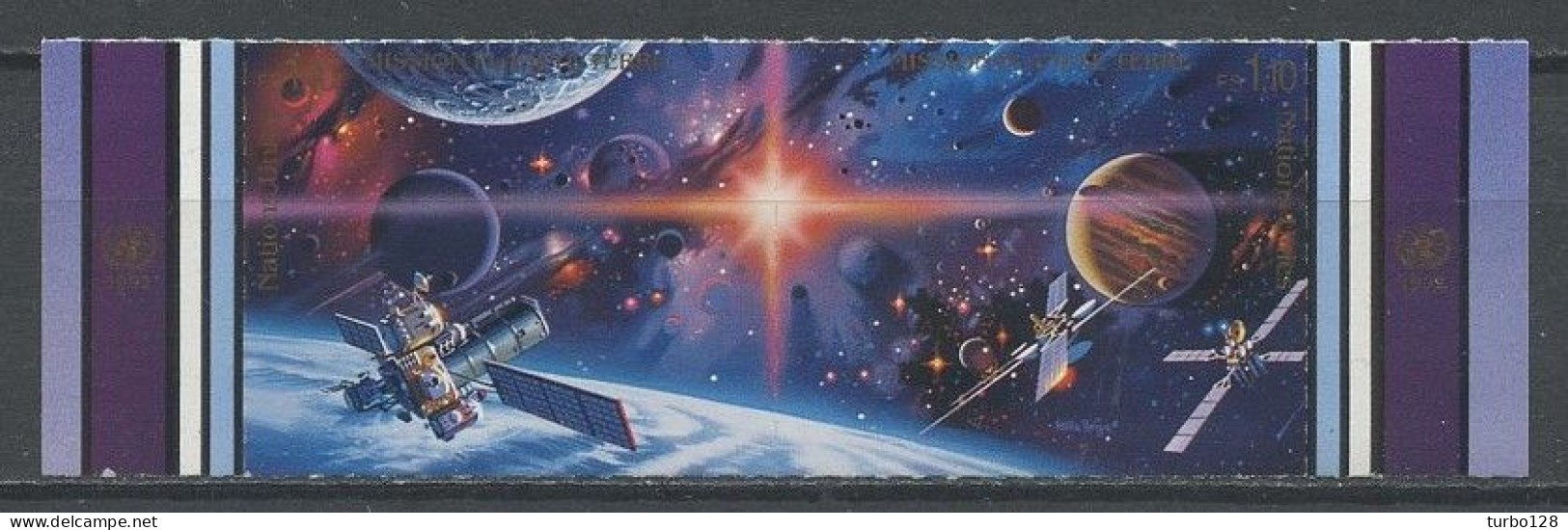 N.U. GENEVE 1992 N° 231/232 ** Neufs MNH Superbes C 5 € Espace Space Mission Planète Terre Satellite Lune Mars - Nuovi