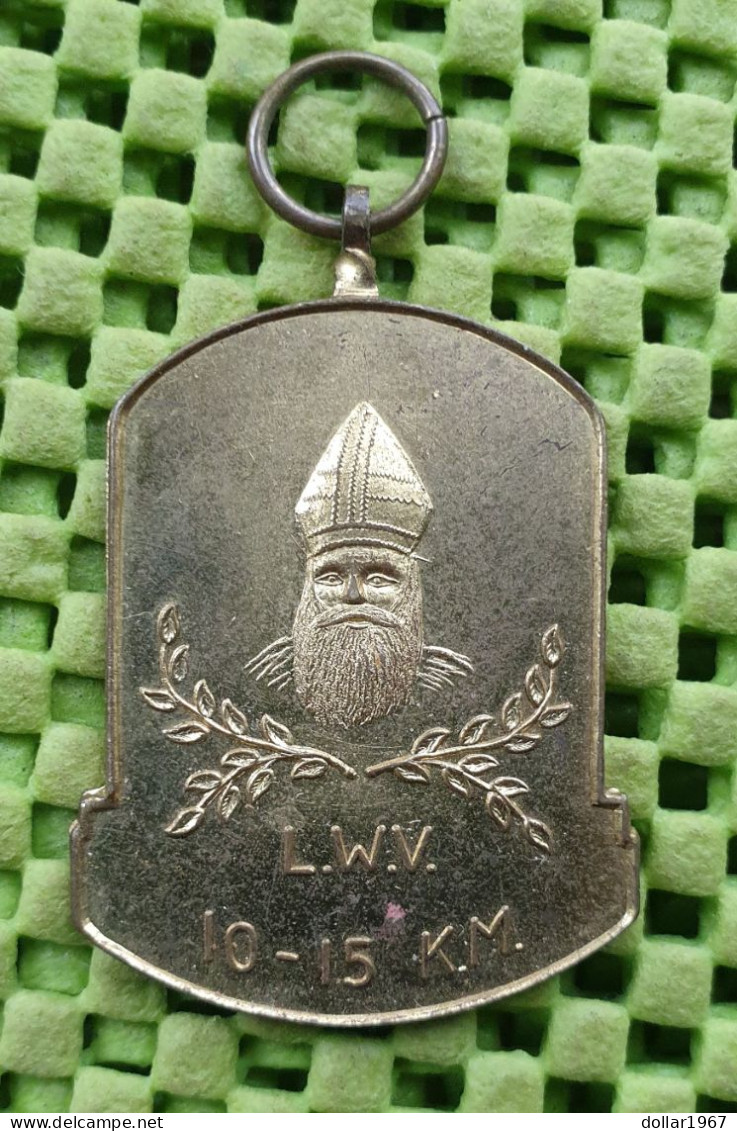 Medaile :  Sinterklaas Limburg Wandel Vereniging 1959 - LWV . -  Original Foto  !!  Medallion  Dutch - Other & Unclassified