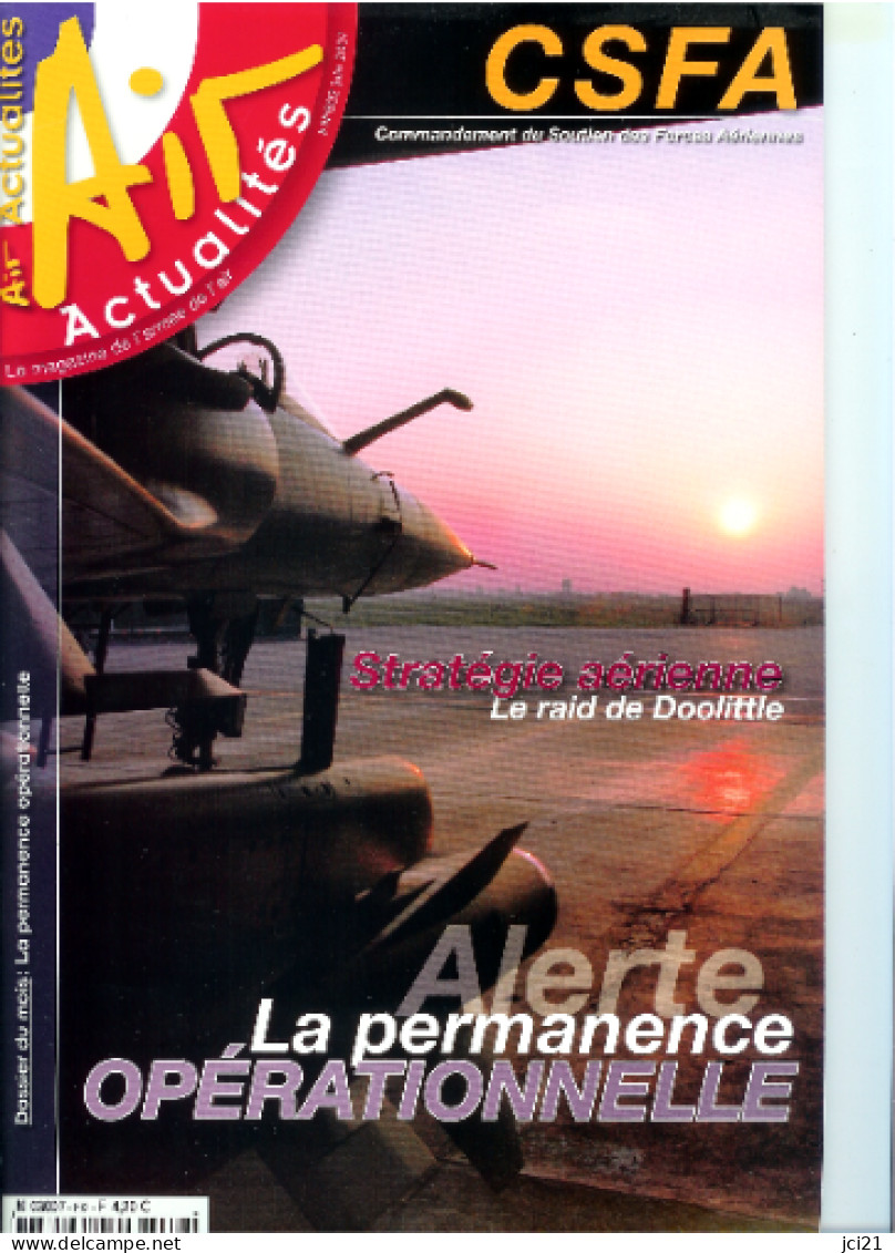 AIR ACTUALITE N° 602 De Juin 2007 [Avion (Poster Central -  Mirage 2000-5)]_rl18 - Aviación